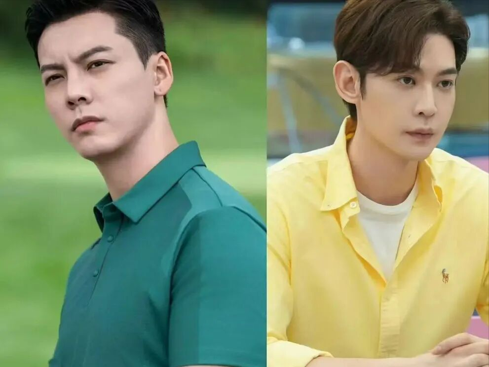 男演员身材多重要？《许我耀眼》陈伟霆和唐晓天同框，差别很明显封面图