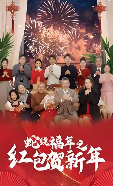 蛇绕福年之红包贺新年封面图